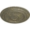 Ekena Millwork Traditional Ceiling Medallion (Fits Canopies up to 5 1/2"), 24 3/8"OD x 1 1/2"P, Witch Hazel Crackle CM24TRWHC - alternate 3
